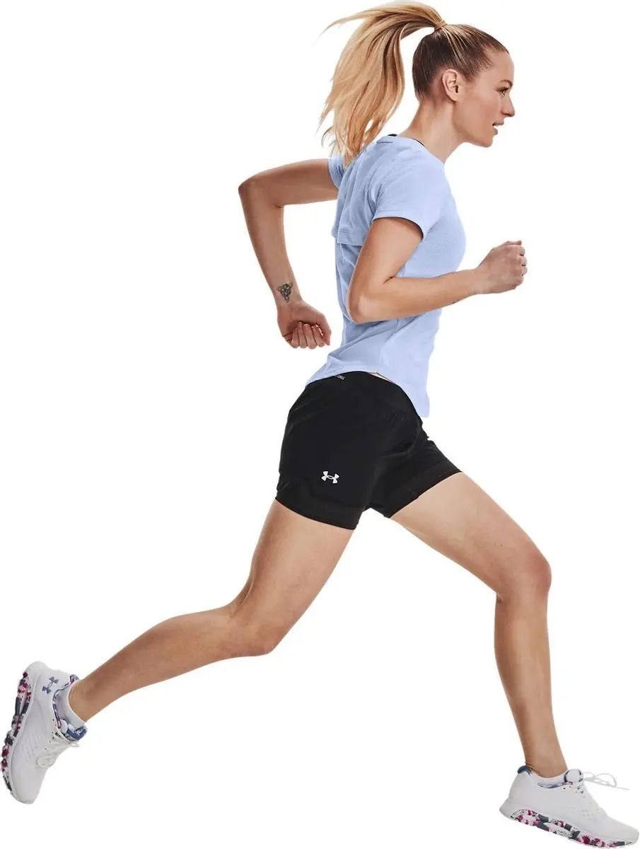 Under Armour Streaker Run Short Sleeve T-shirt - Blauw