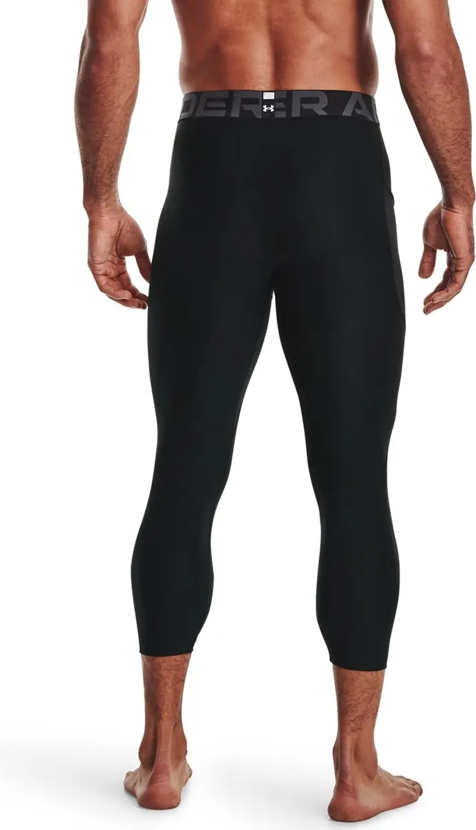 Under Armour UA HG Armour 3/4 Legging Heren - S - Zwart