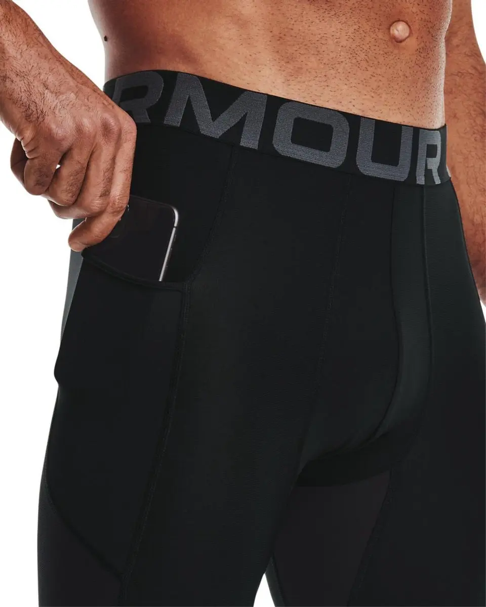 Under Armour UA HG Armour 3/4 Legging Heren - S - Zwart
