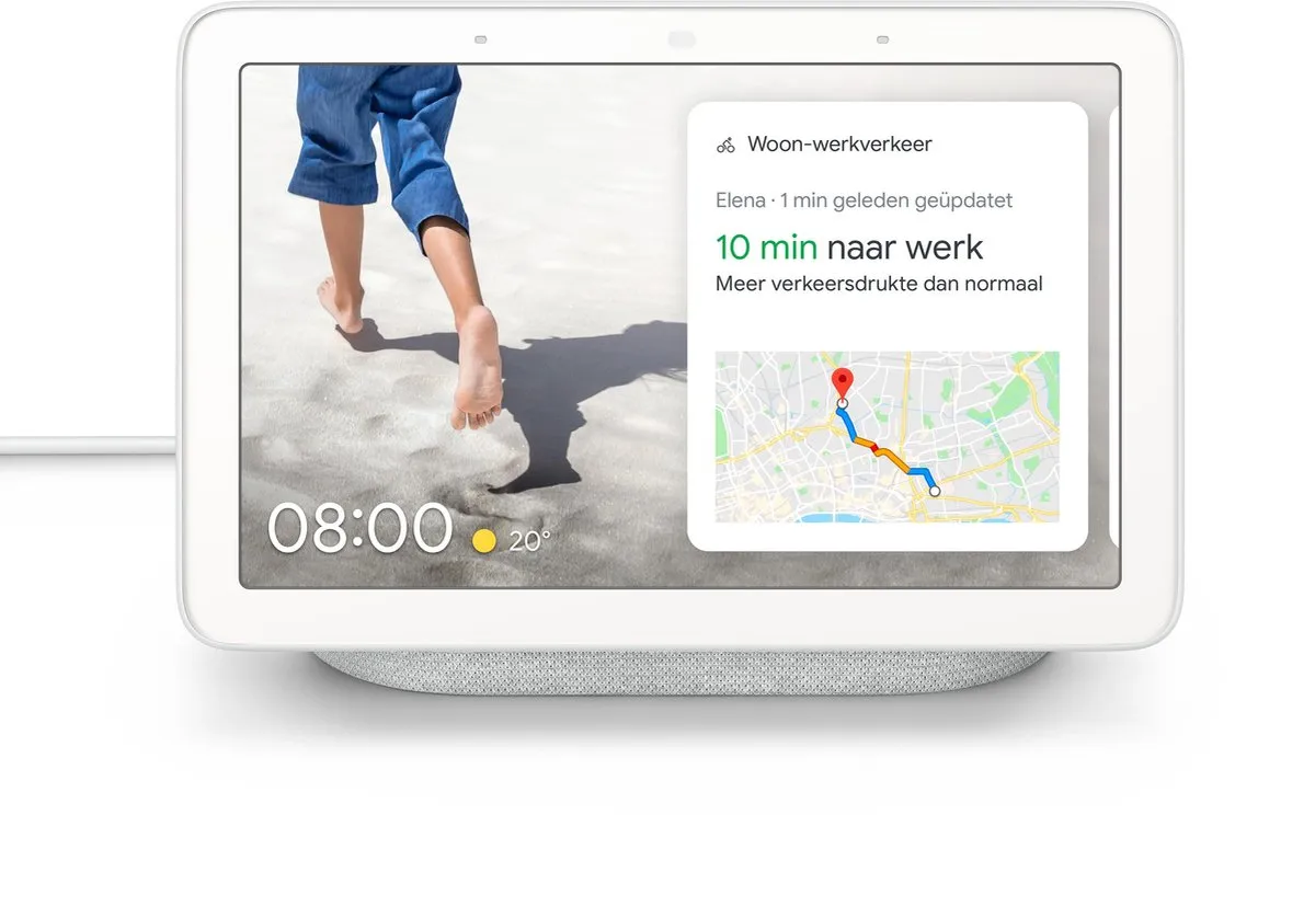 Google Nest Hub Smart Speaker met scherm