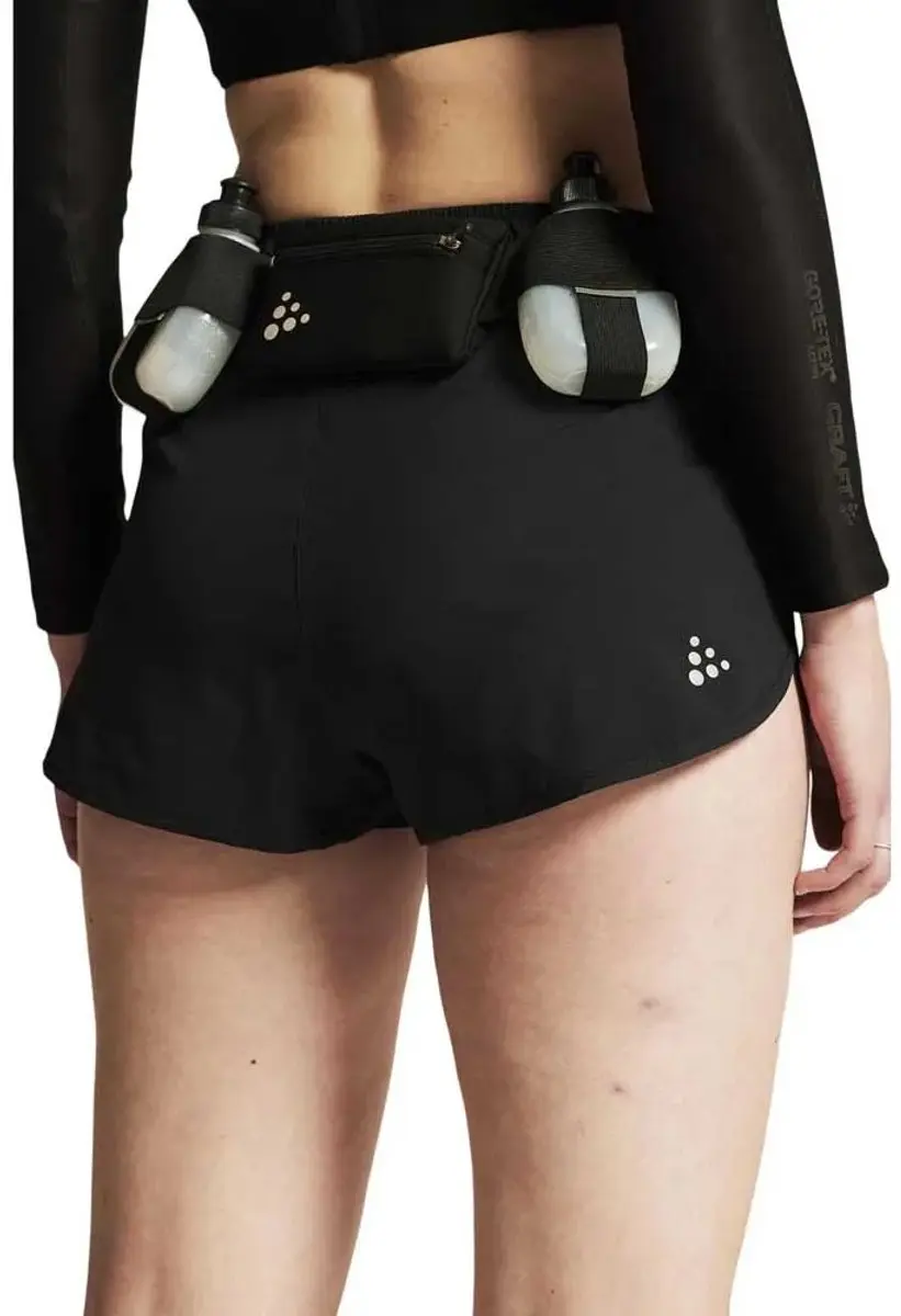 Craft Adv Essence 2 Marathon Short Dames - XL - Zwart