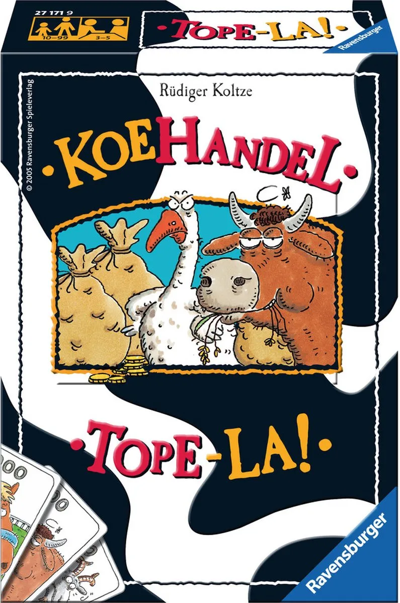 Ravensburger Koehandel - Kaartspel 207749 - 3-5 Spelers