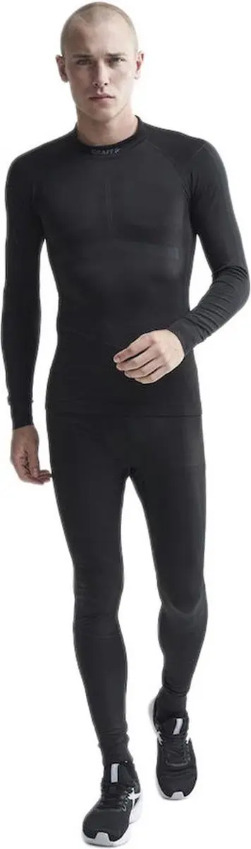 Craft Active Intensity CN L/S Thermoshirt Heren - Maat L - Zwart