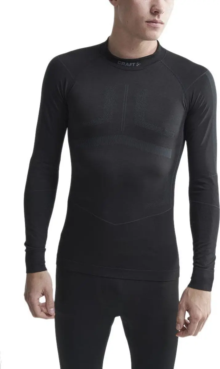 Craft Active Intensity CN L/S Thermoshirt Heren - Maat L - Zwart