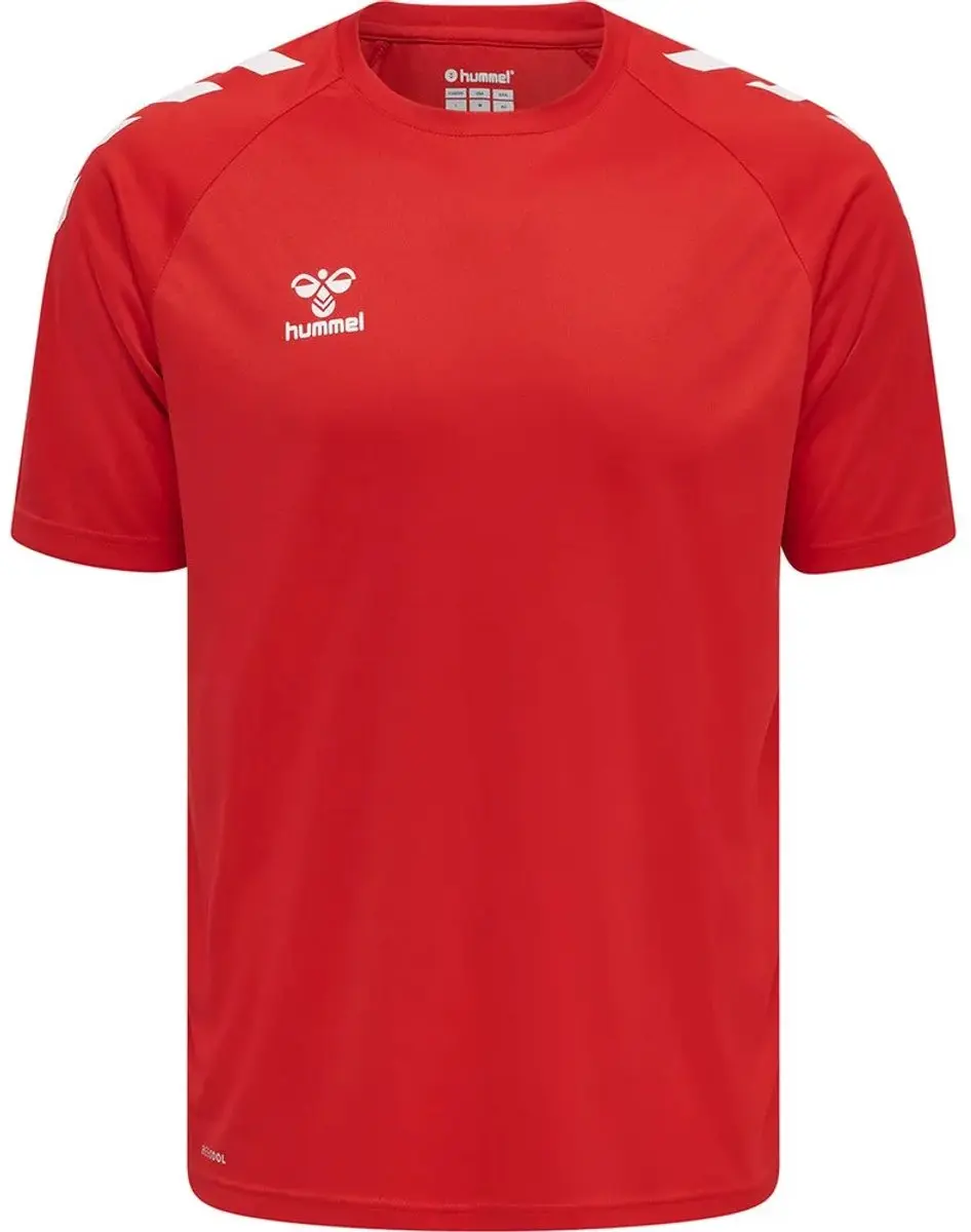 Hummel Core XK Core Poly Shirt Heren - Rood - XXL