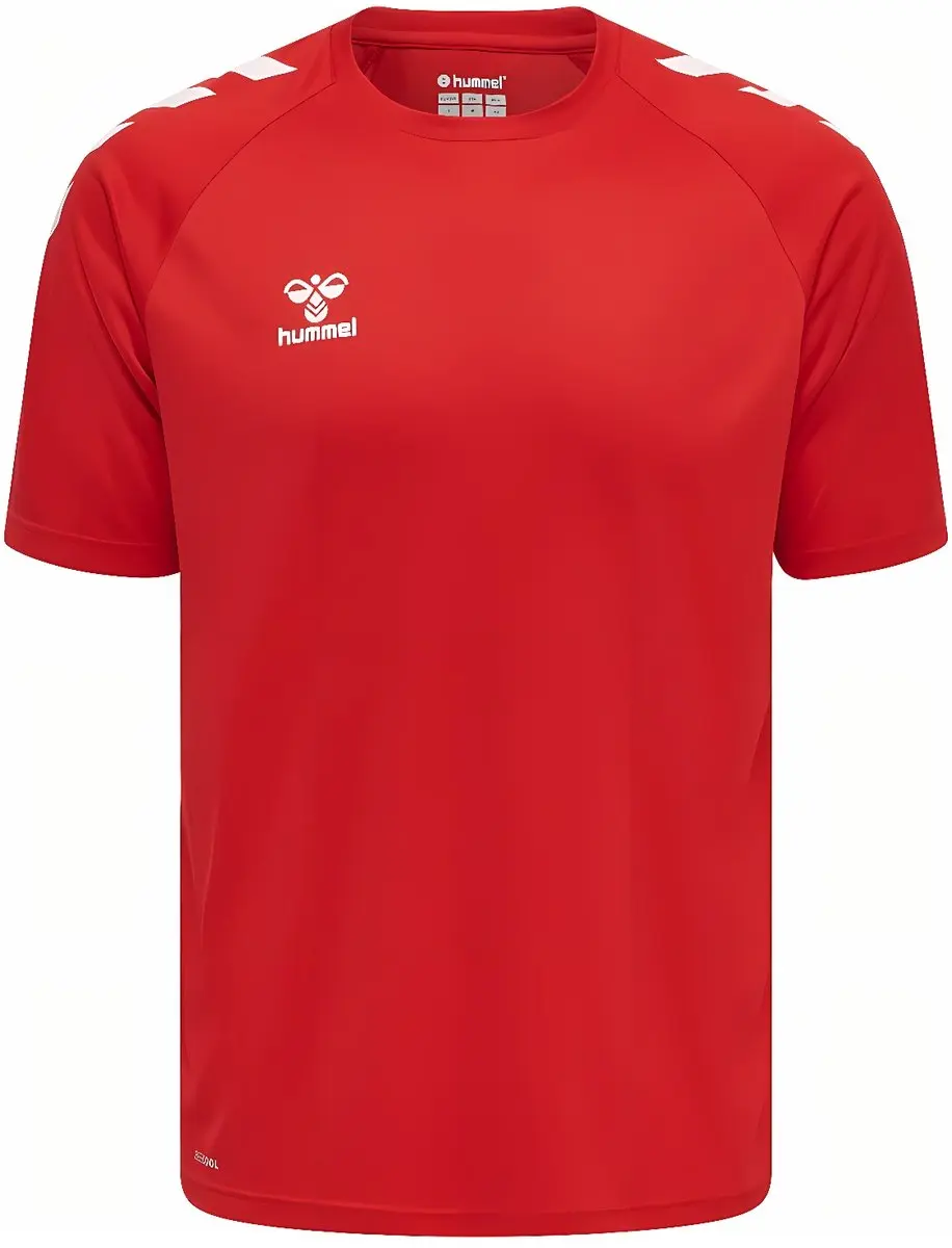 Hummel Core XK Core Poly Shirt Heren - Rood - XXL