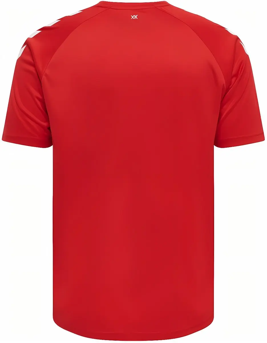 Hummel Core XK Core Poly Shirt Heren - Rood - XXL - afbeelding 6 van 6