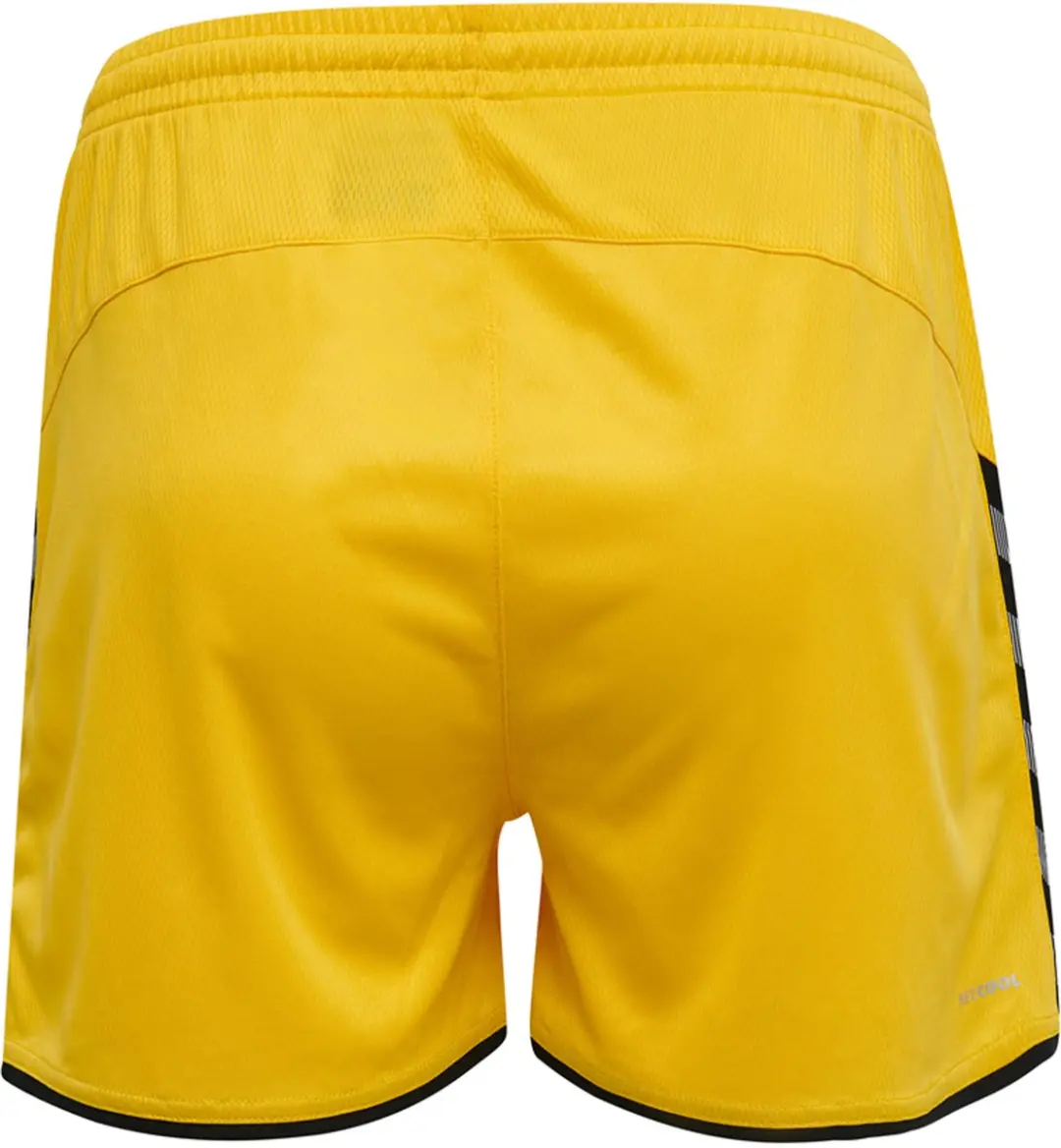 Hummel Authentic Poly Short Dames Sportbroek - XS - Geel