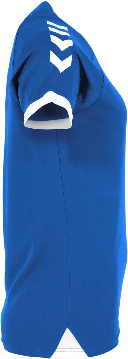 Hummel Fyn Shirt Dames Korte Mouw - Royal XS