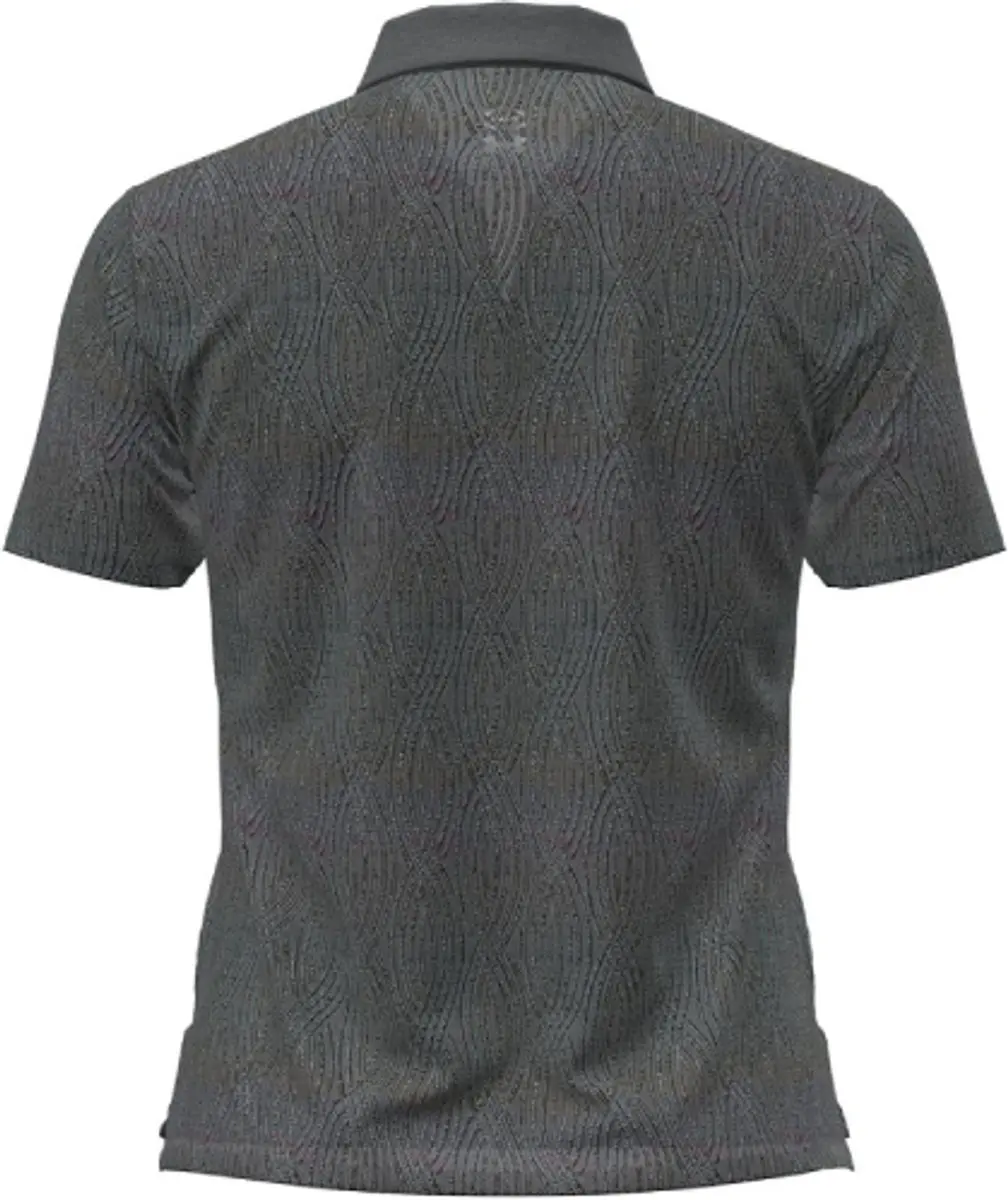 Under Armour Halo Bonded Jacquard Polo L - Olijfgroen
