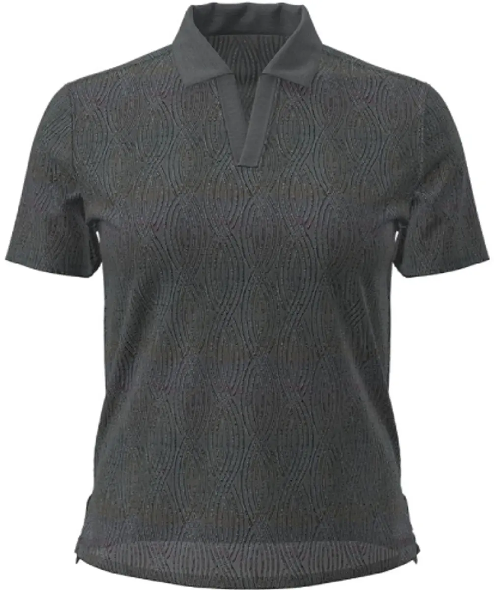 Under Armour Halo Bonded Jacquard Polo L - Olijfgroen