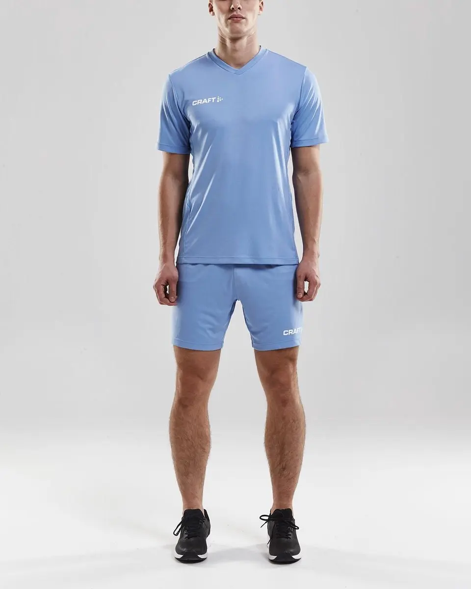 Craft Squad SS Sportshirt Heren - Maat S - Blauw/Wit