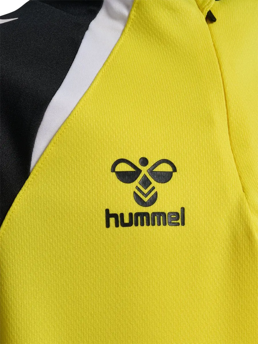 Hummel Hmllead 2.0 Half Zip Kindertrainingsjack 164 - Blazing Yellow/Black
