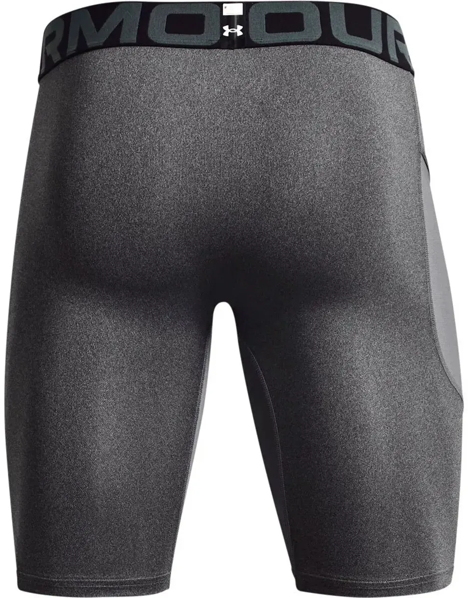 Under Armour UA HG Armour Lng Shorts Heren - Grijs/Zwart