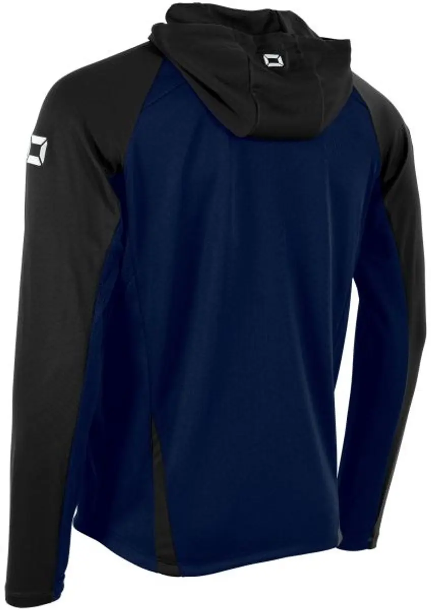 Stanno Stadio Hooded Full Zip Top XXXL - Navy/Zwart