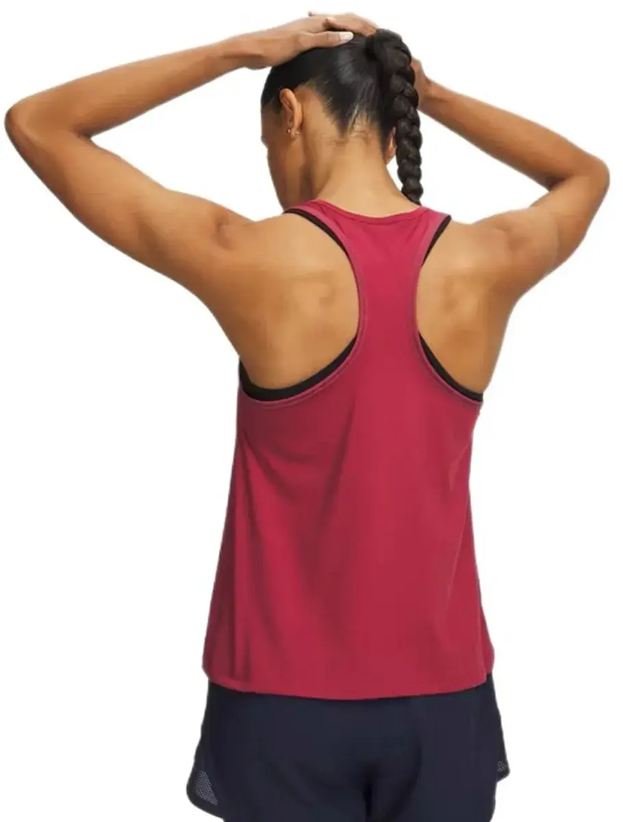 Under Armour Tech Knockout Mouwloos T-shirt - Rood XL