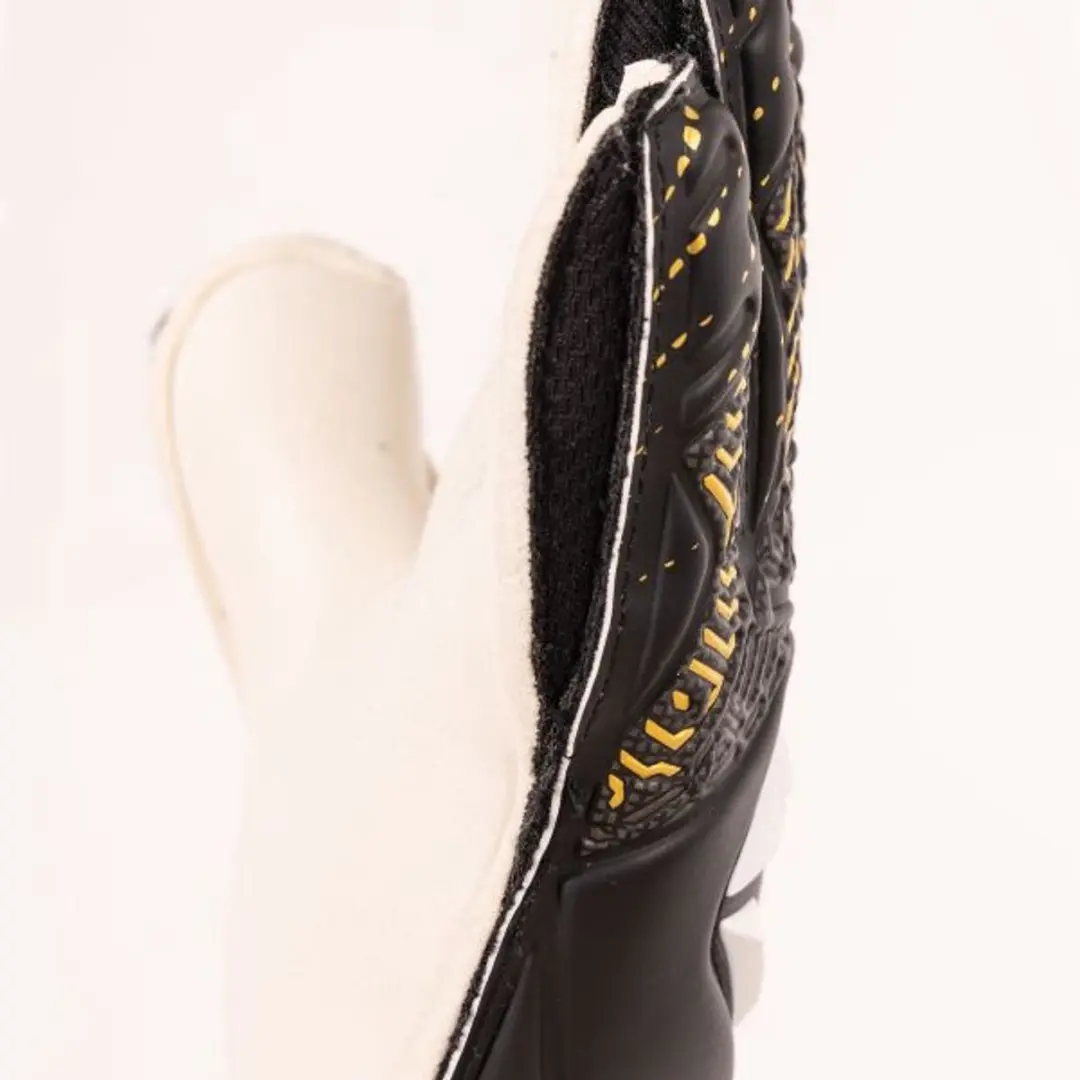 Stanno Thunder JR VII Keepershandschoenen - Maat 7 - Zwart/Goud