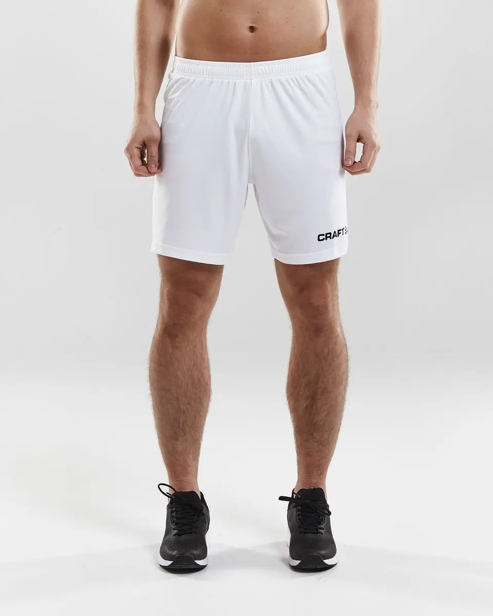 Craft Squad Solid Sportbroek S - Wit/Zwart