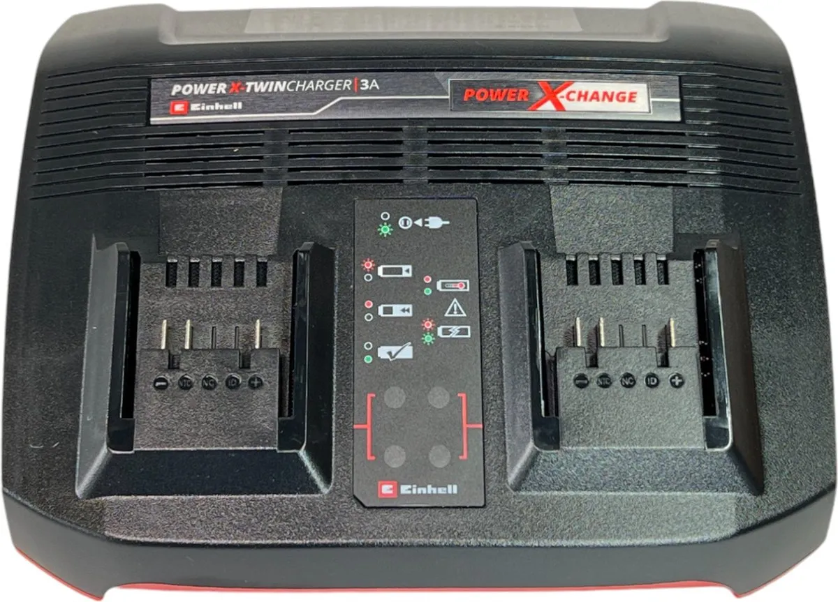 Einhell DUO-lader Power X-Change 18V 4512069 - afbeelding 6 van 6
