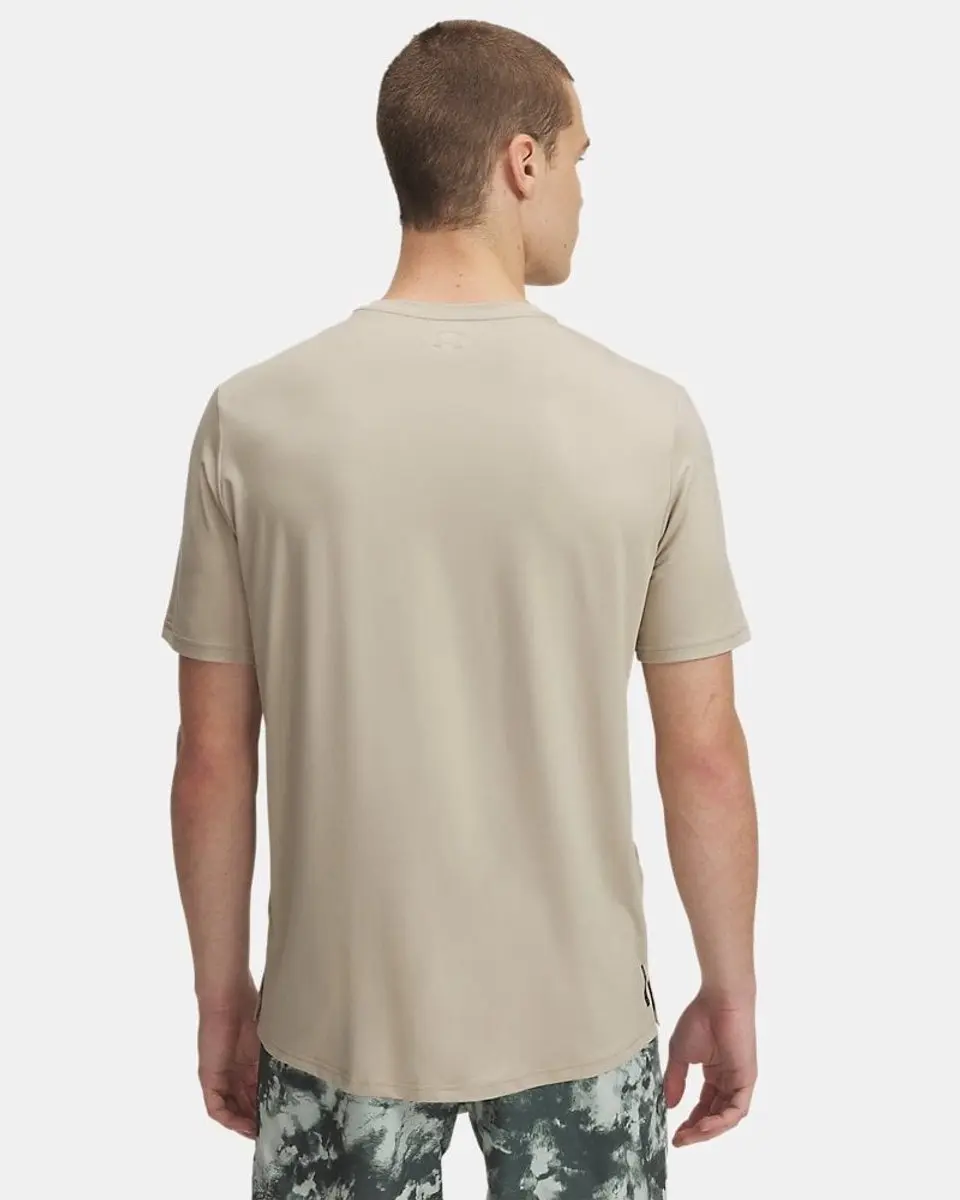 Under Armour Vanish Energy SS-BRN Heren Sportshirt - City Khaki