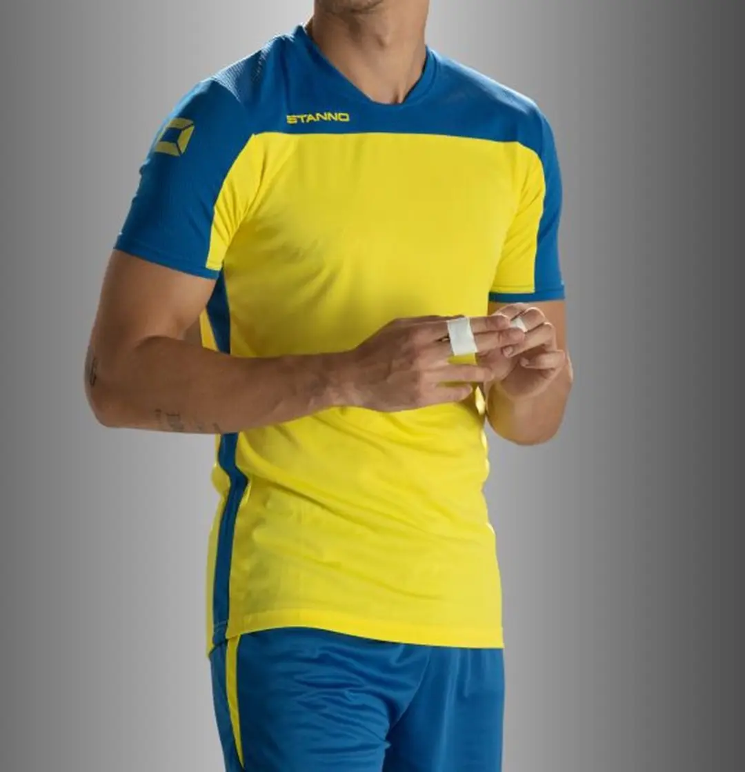 Stanno Pride Shirt 128 - Geel/Blauw