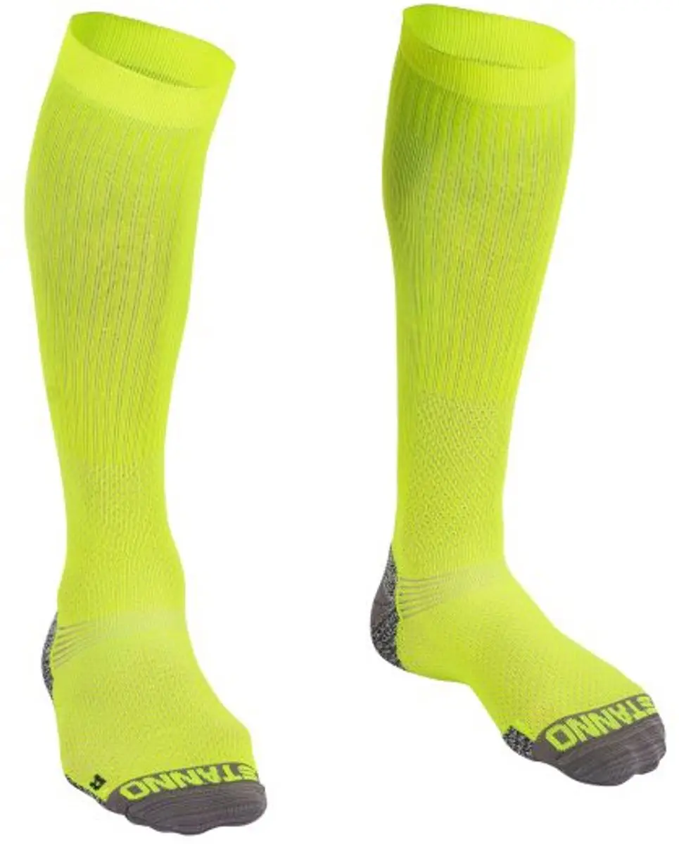 Stanno Prime Compressiekousen 470002-9000 - Maat 43-46 - Neon Geel
