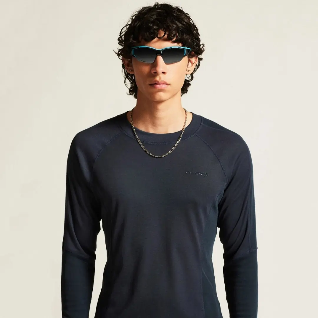 Craft Warm Baselayer Set Heren L - Donkerblauw