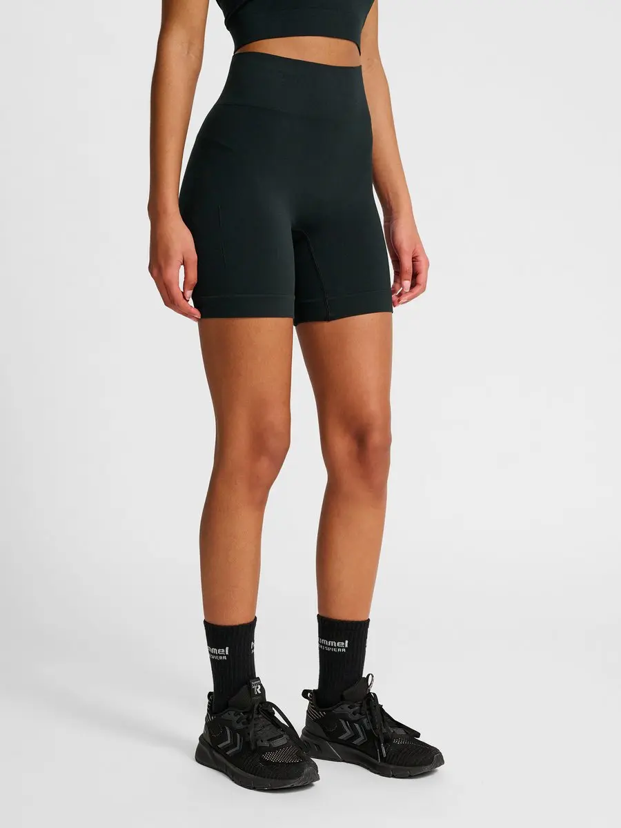 Hummel Dames HIIT Seamless Short Tights 230078 - M - Zwart - afbeelding 6 van 6