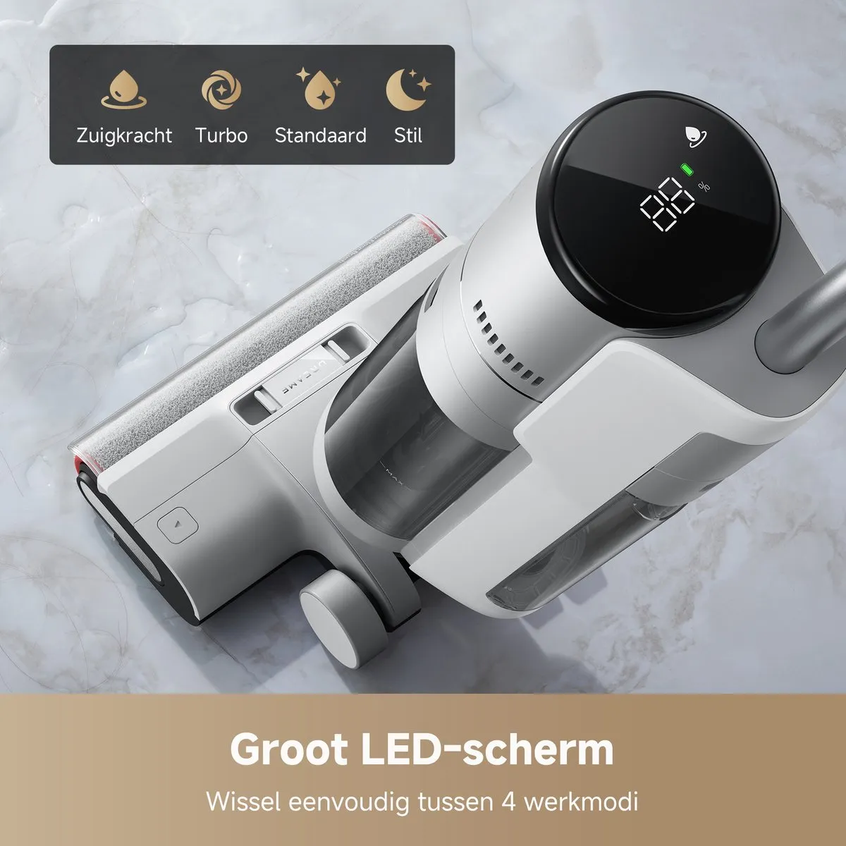 Dreame G10 Pro Stofzuiger - 16.000 Pa Lichtgrijs - afbeelding 6 van 6