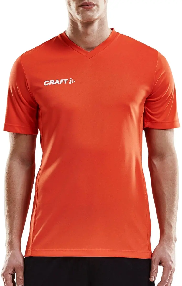 Craft Squad Jersey Solid 3XL - Oranje/Wit
