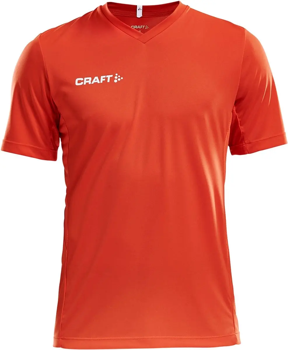 Craft Squad Jersey Solid 3XL - Oranje/Wit - afbeelding 6 van 6