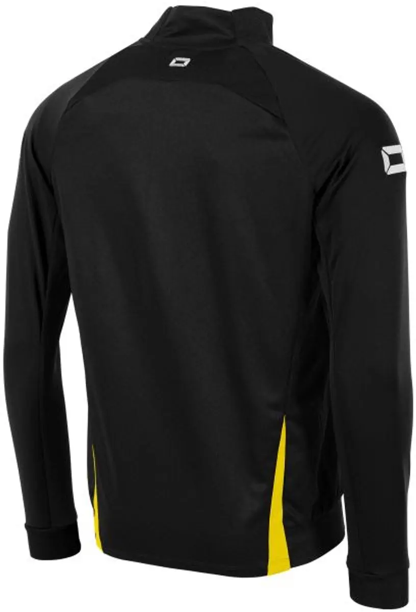 Stanno Stadio Full Zip Top - Maat L - Zwart/Geel