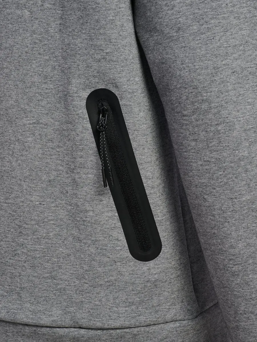 Hummel Tech Fleece Regular Zip Sweater Heren - Grijs