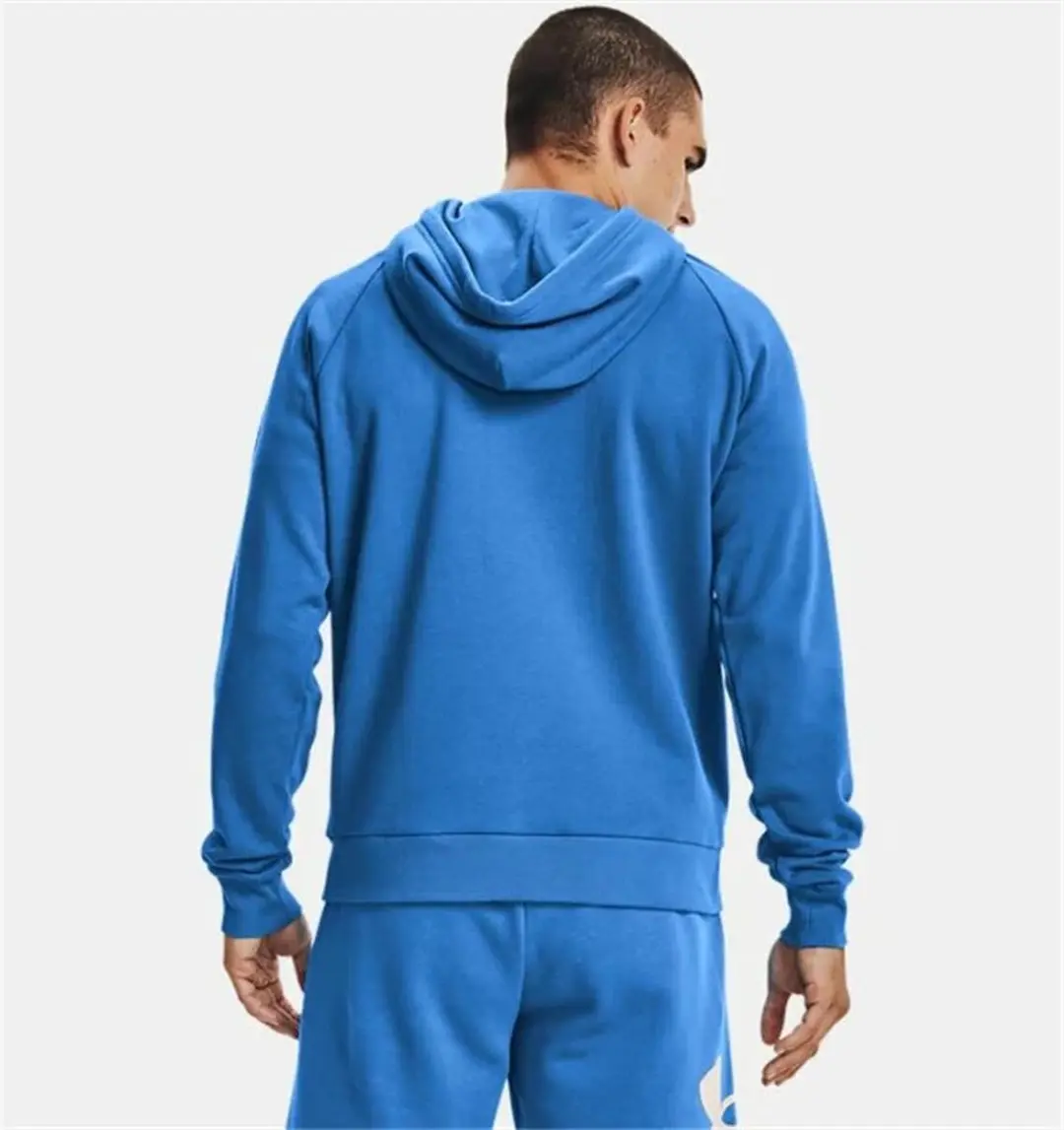 Under Armour Rival Big Logo Hoodie - Blauw