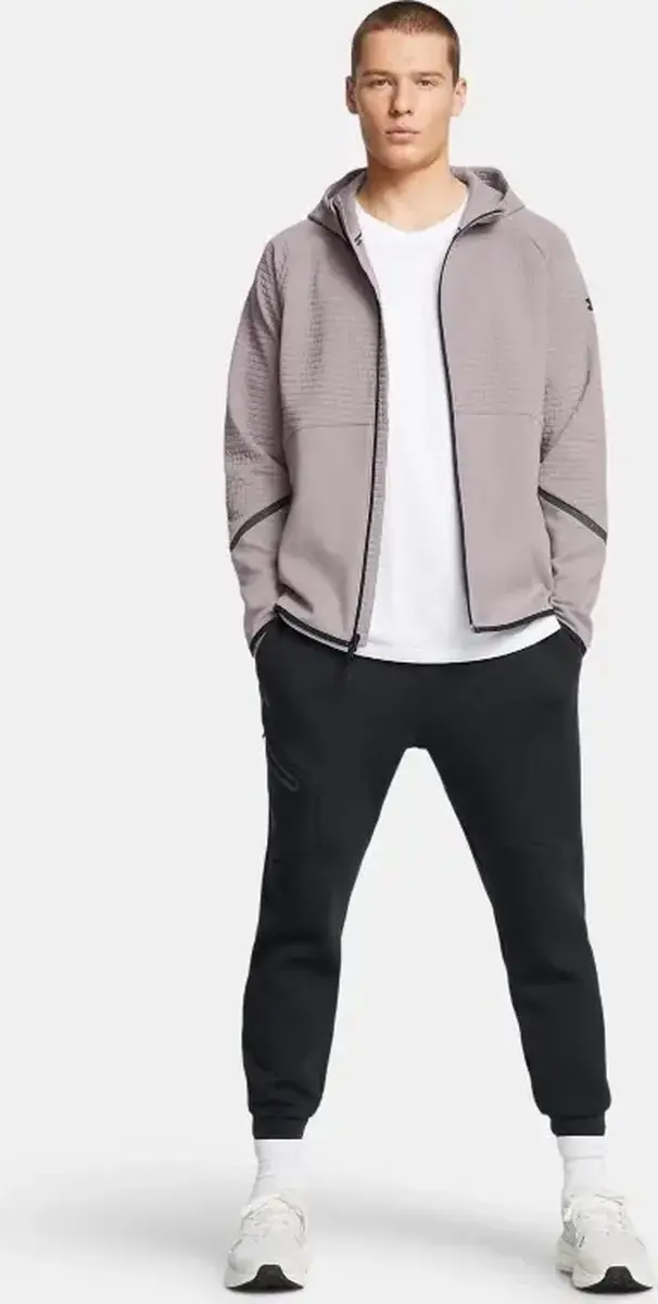 Under Armour Unstoppable FLC Grid FZ - Grijs - Maat M