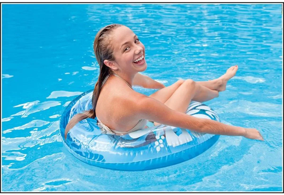 Intex Zwemring 91cm - Transparant