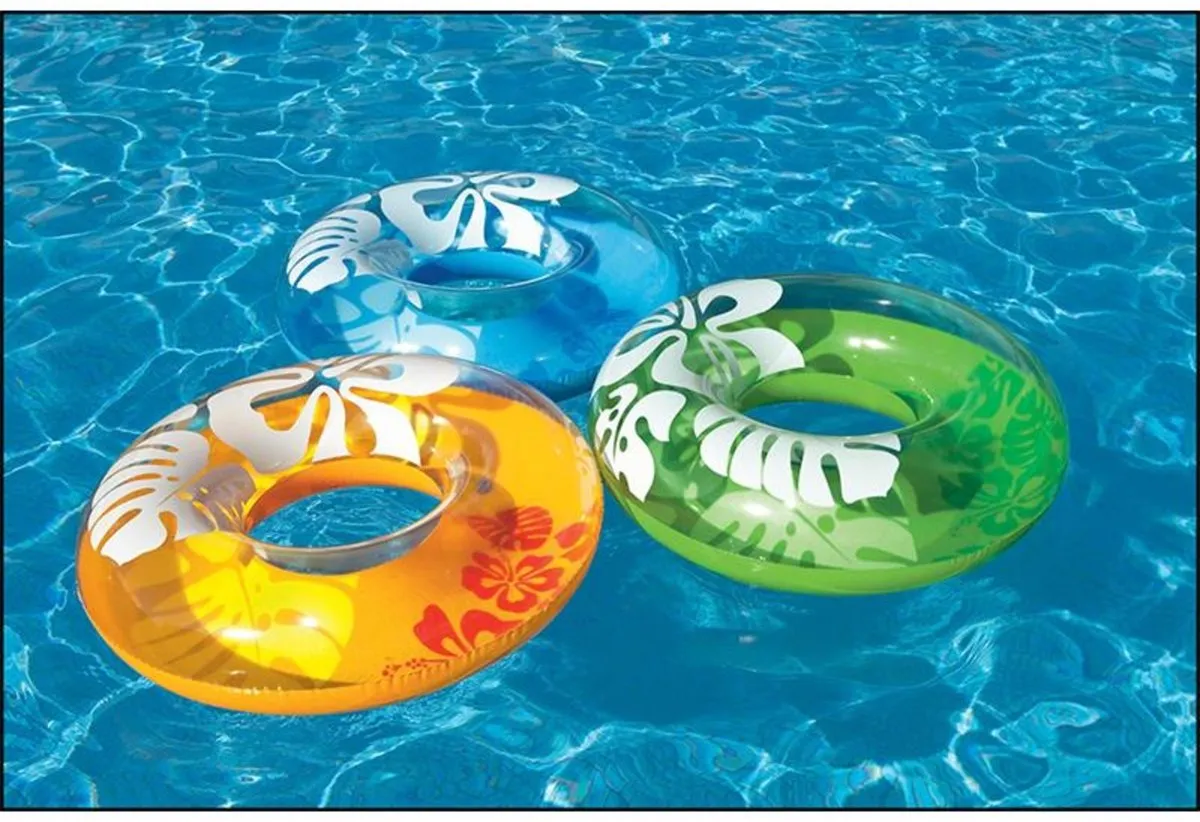 Intex Zwemring 91cm - Transparant