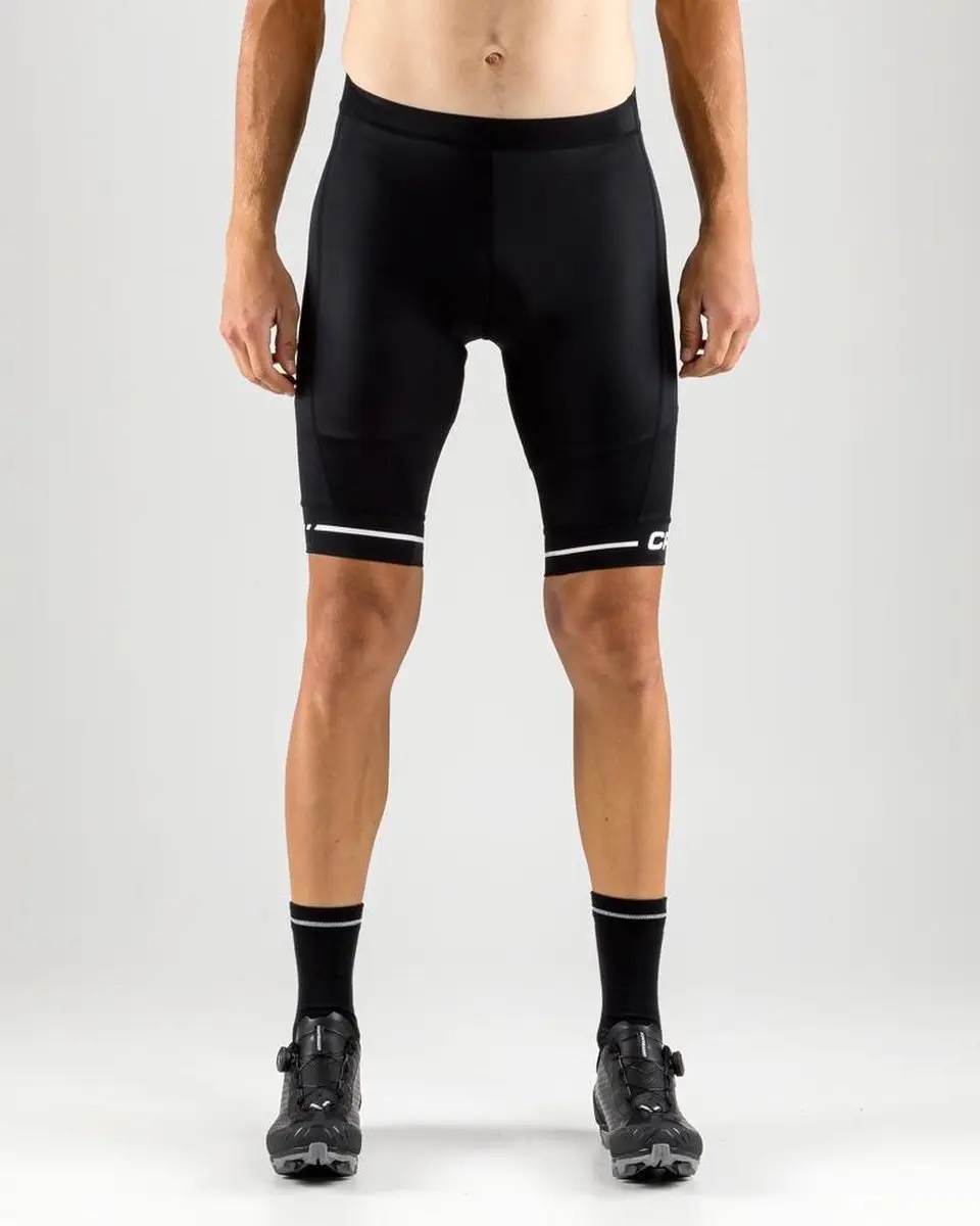 Craft Rise Shorts Fietsbroek Heren XXL - Zwart/Wit