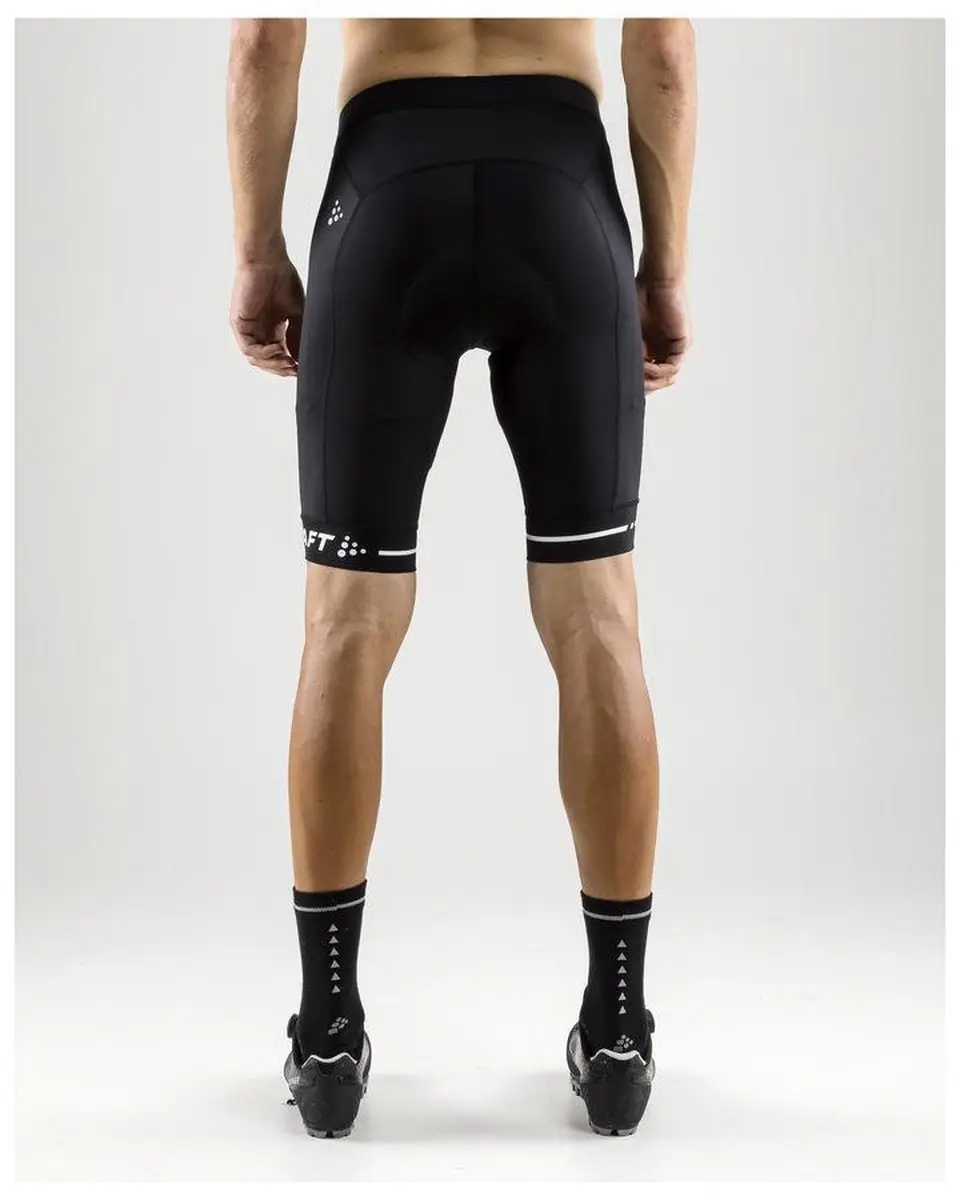 Craft Rise Shorts Fietsbroek Heren XXL - Zwart/Wit