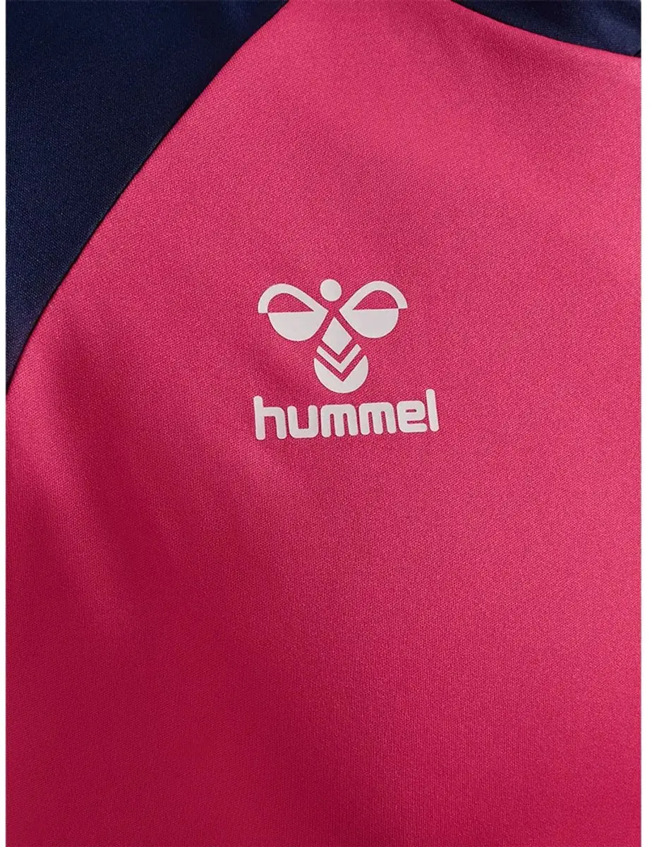 Hummel Match League Shirt Heren XL - Raspberry/Marine