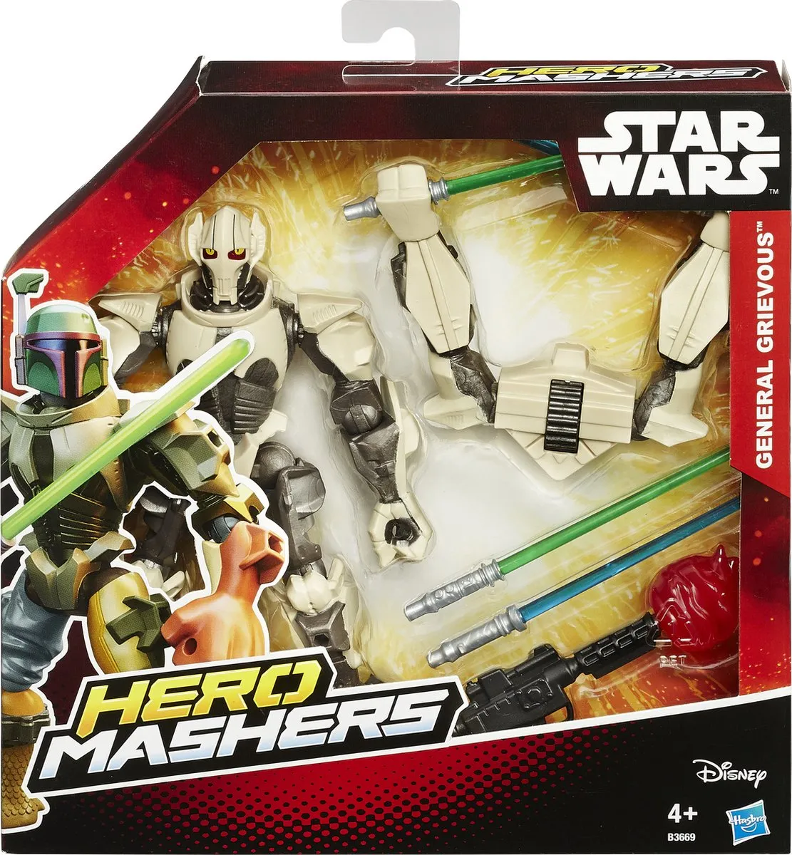 Star Wars Hero Mashers Garazeb Orrelios - 1 Figuur - afbeelding 5 van 6