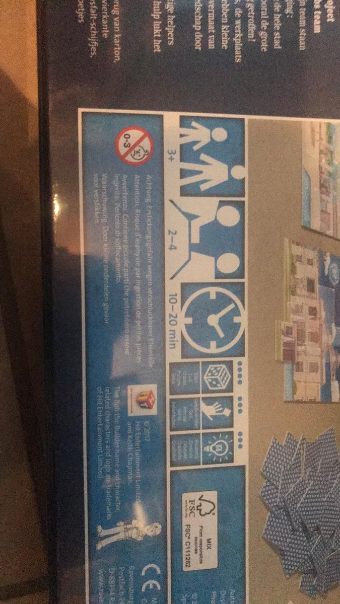 Ravensburger Bob the Builder Bouwproject - bordspel