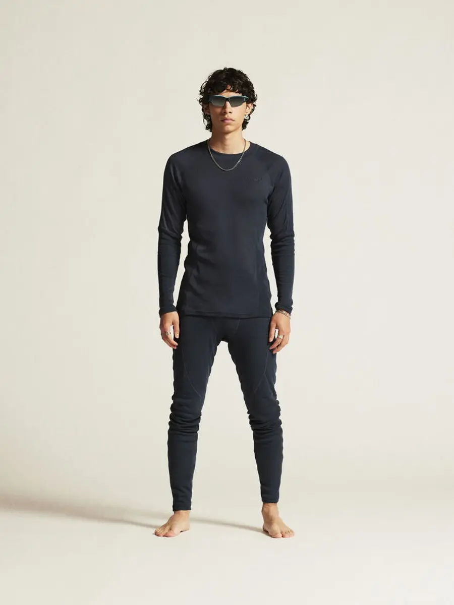 Craft Warm Baselayer Set Heren XXL - Donkerblauw