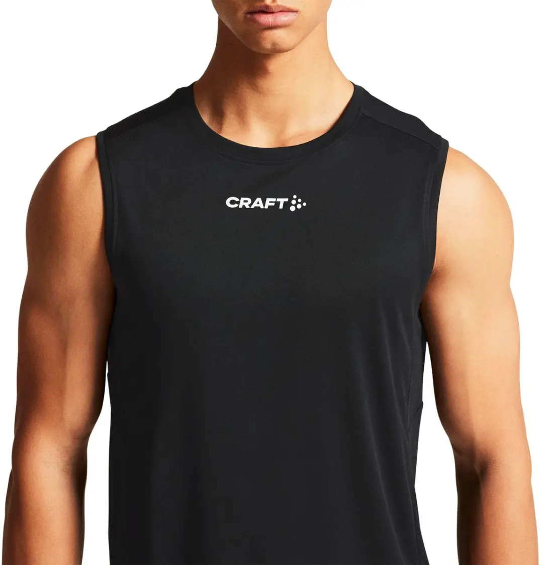 Craft Rush 2.0 Heren Singlet - XL - Zwart