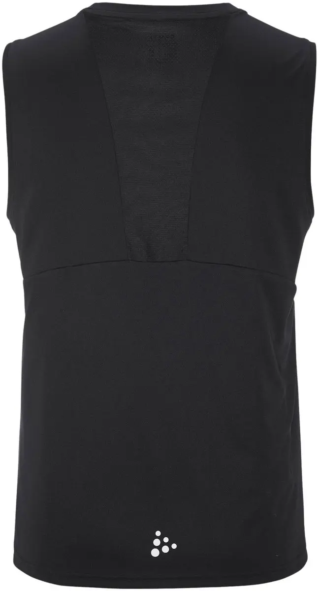 Craft Rush 2.0 Heren Singlet - XL - Zwart