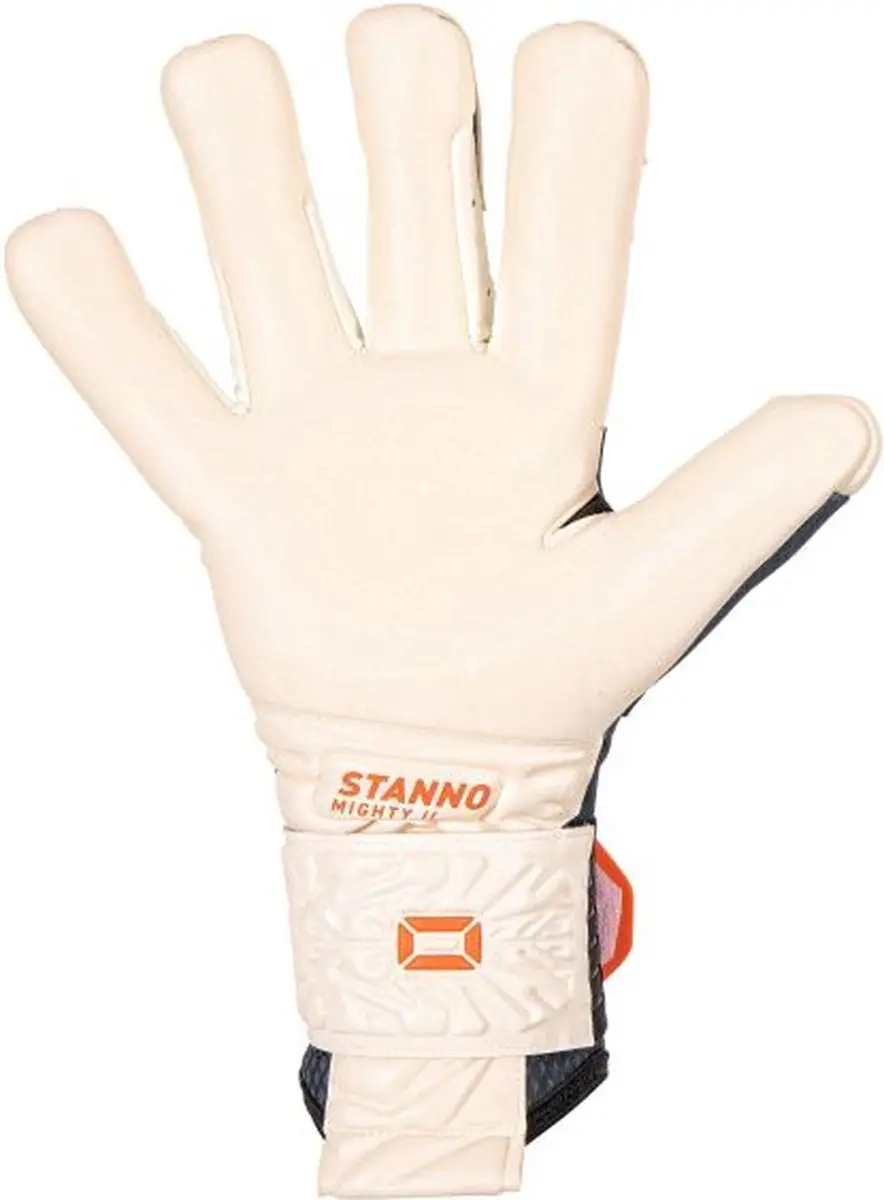 Stanno Mighty Keepershandschoenen II - Maat 8 - Grijs/ Oranje
