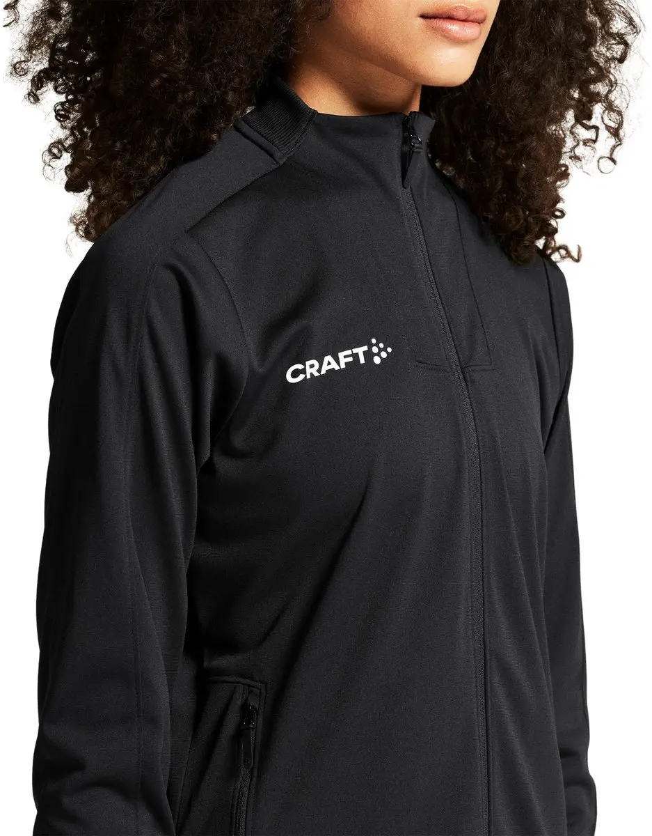 Craft Evolve 2.0 Full Zip Trainingsjas Dames XS - Zwart