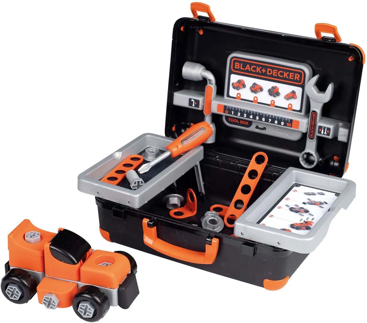 Smoby Black+Decker Speelgoed Gereedschapskoffer - Multicolor