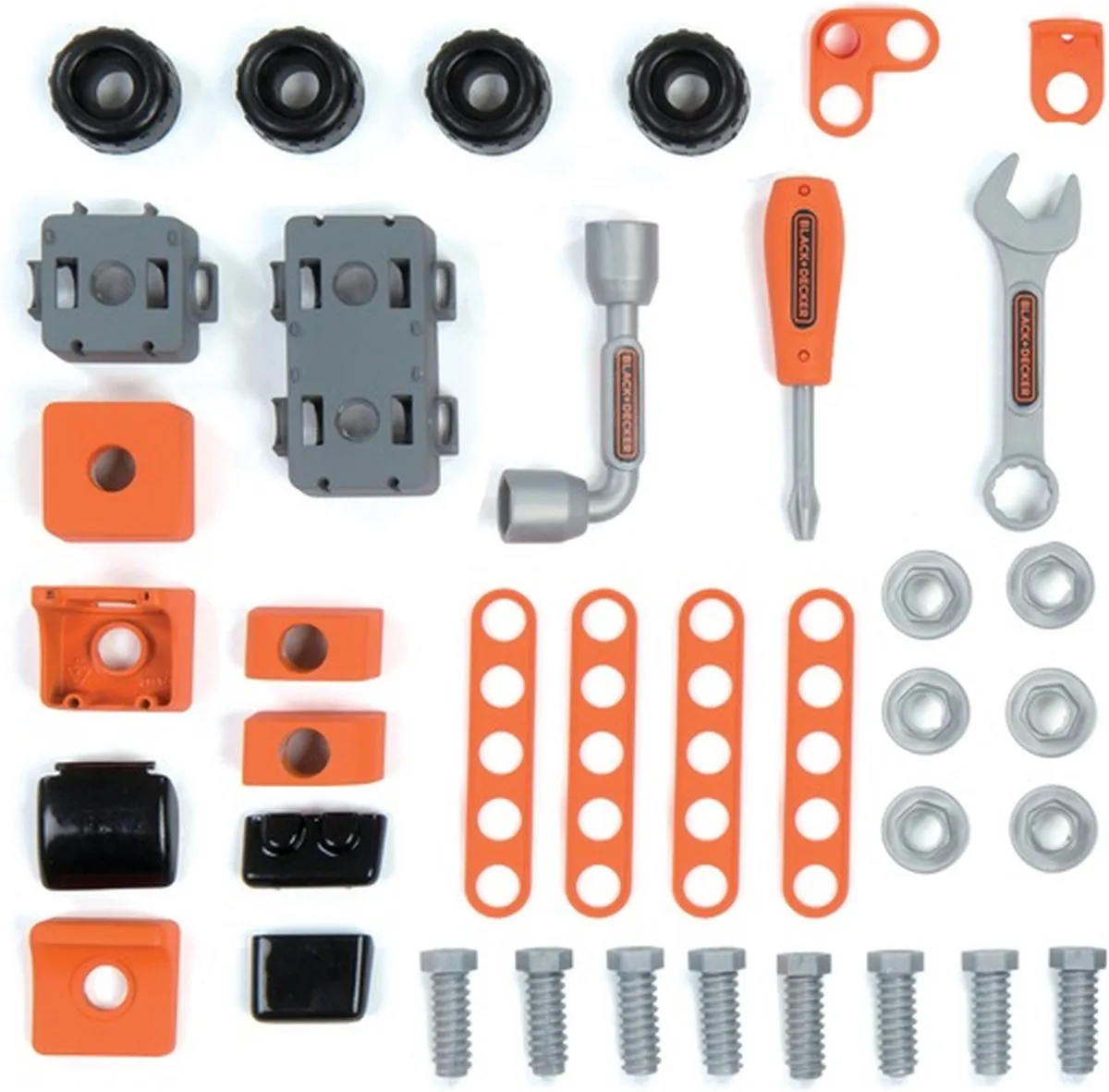 Smoby Black+Decker Speelgoed Gereedschapskoffer - Multicolor