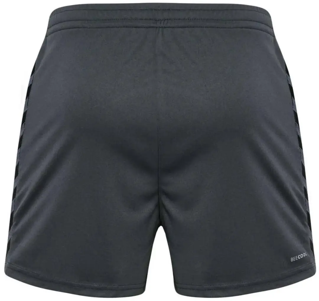 Hummel Authentic Pl Shorts Woman 219972 - Dames Sportshort M - Asphalt